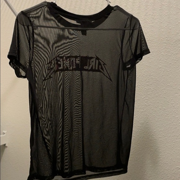 Black mesh top - Picture 3 of 3